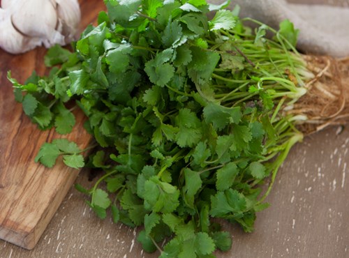 Green herb pilaf