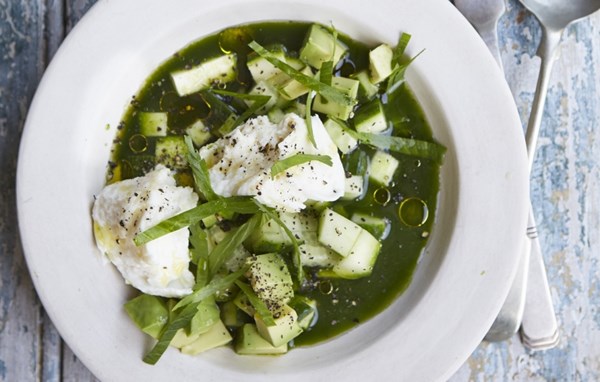 Green juice salad