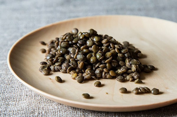 Green lentil salad [Patricia Wells]