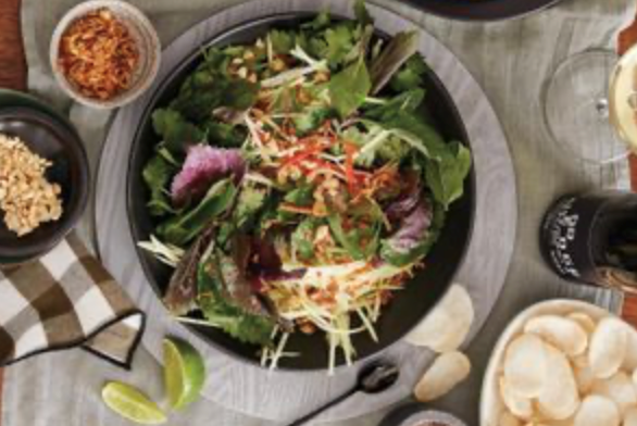 Green mango salad