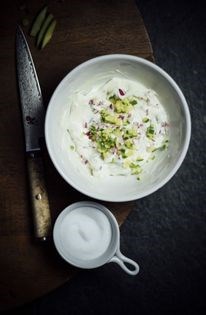 Green mango tartar sauce