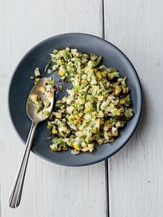 Green olive relish