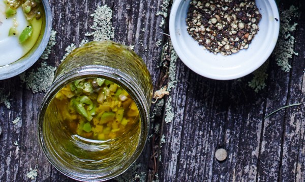 Green olive tapenade