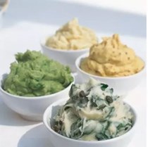 Green parsley mash