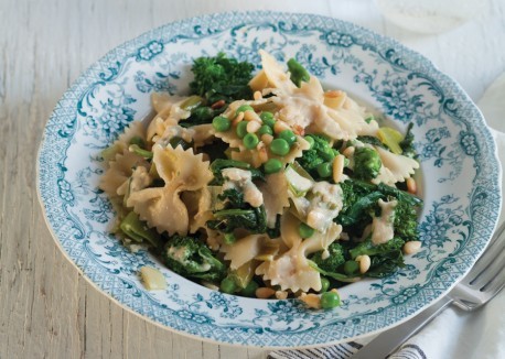 Green pasta primavera