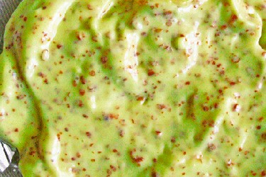 Green peppercorn mustard