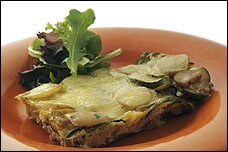 Green quiche