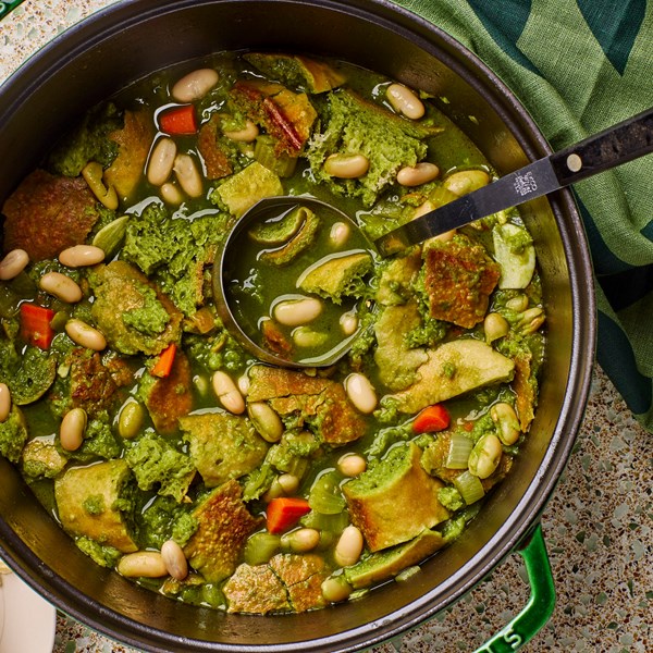 Green ribollita 