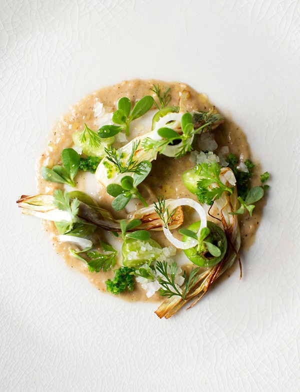 Green salsa salad (Ensalada de salsa verde)