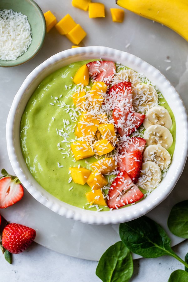 Green smoothie bowl