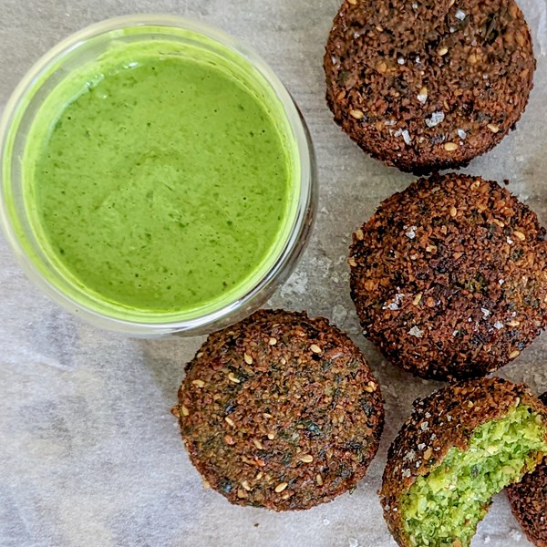 Green tahini sauce