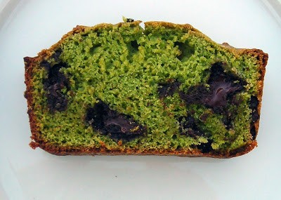 Green tea & Black Pearl cake