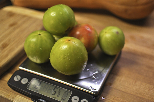 Green tomato chutney