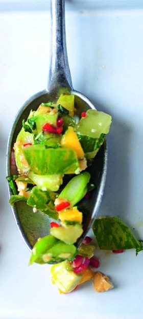 Green tomato salsa