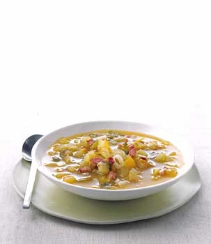 Green tomato soup