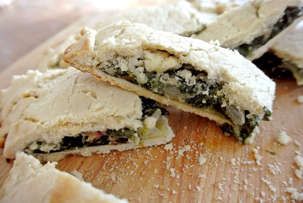 Green vegetable tart al la Reggio Emilia