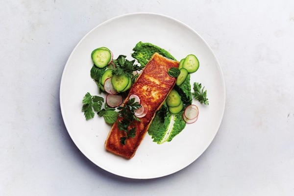 Greenest tahini sauce