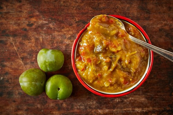  Greengage chutney