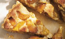 Greengage frangipan tart