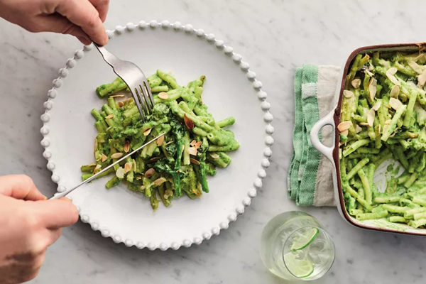 Greens mac 'n' cheese