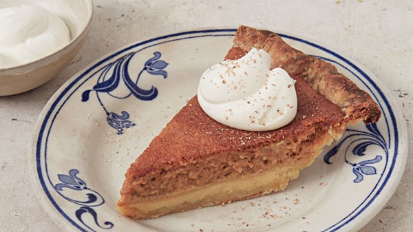 Greg's deep-dish pumpkin custard pie