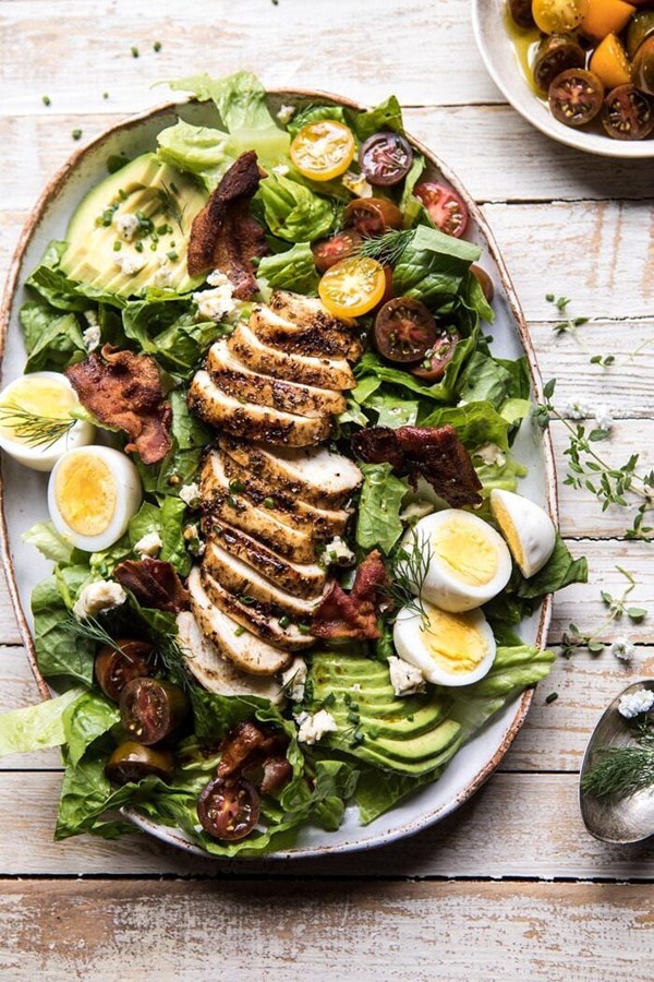 Grilled balsamic chicken Cobb salad