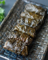 Grilled beef rolls with nuoc cham dipping sauce
