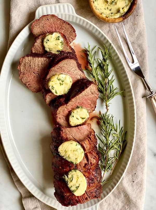 Grilled beef tenderloin 