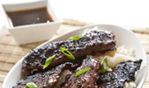 Grilled beef teriyaki