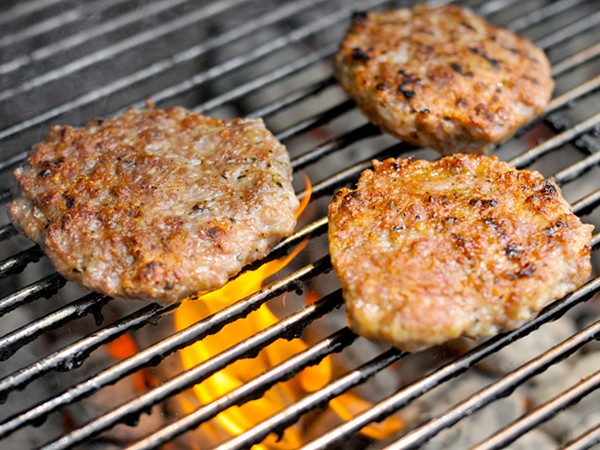 Grilled breakfast sausage