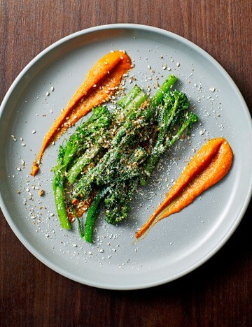 Grilled broccoli