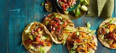 Grilled cactus tacos