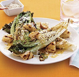 Grilled Caesar salad