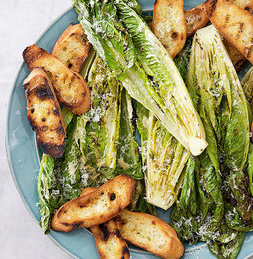 Grilled Caesar salad