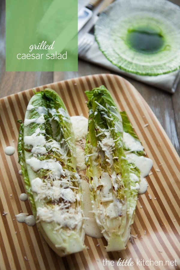 Grilled Caesar salad