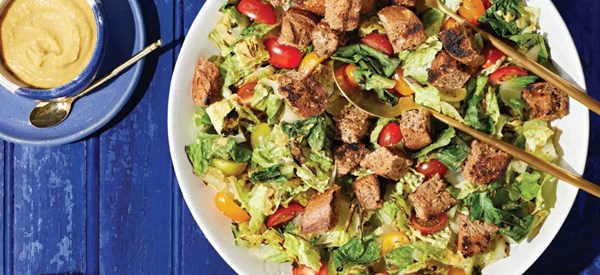 Grilled Caesar salad 