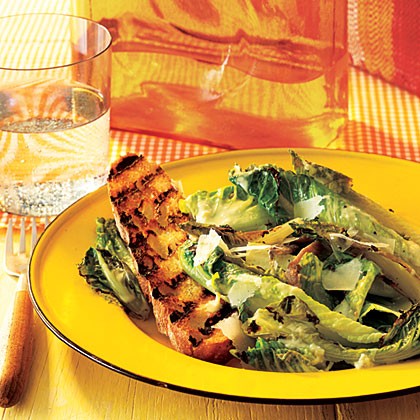 Grilled Caesar salad