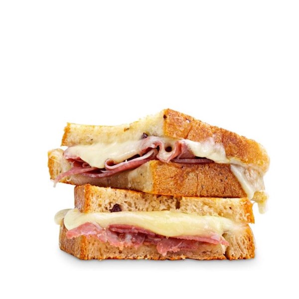 Grilled cheese & prosciutto