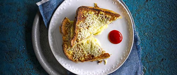 Grilled cheese eggy bread