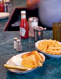 Grilled cheese sandwich