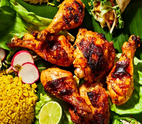 Grilled chicken (Chicken inasal)
