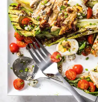 Grilled chicken Cobb salad