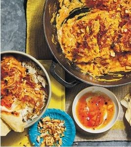 Grilled chicken korma