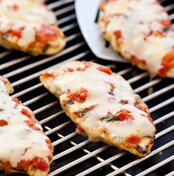 Grilled chicken Parmesan