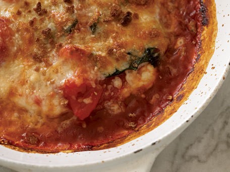 Grilled chicken Parmigiano