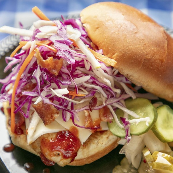 Grilled chicken sandwiches