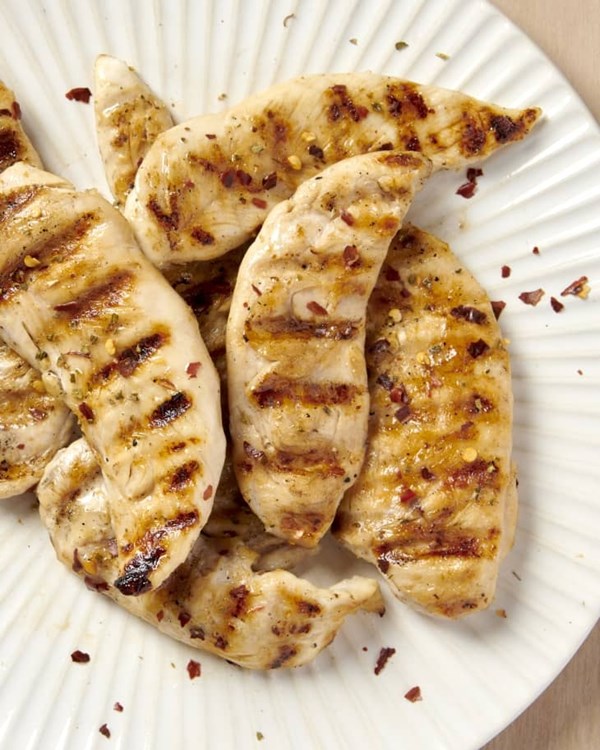 Grilled chicken tenders