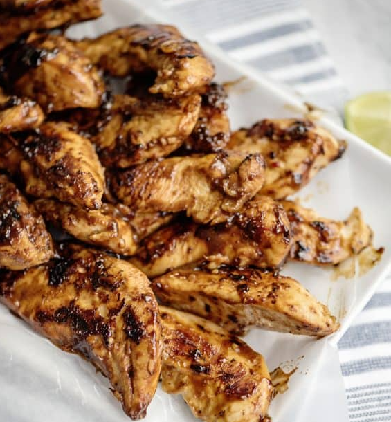 Grilled chicken tenders without the grill