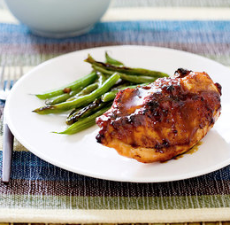 Grilled chicken teriyaki