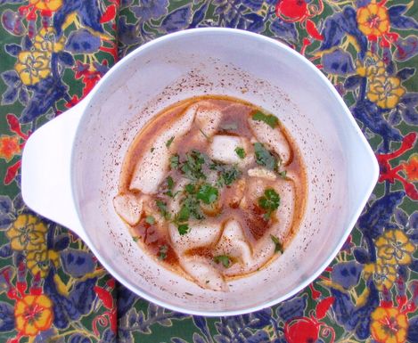 Grilled Colima calamari